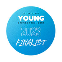 Gold Coast Young Entrepreneur 2023 Finalist Logo